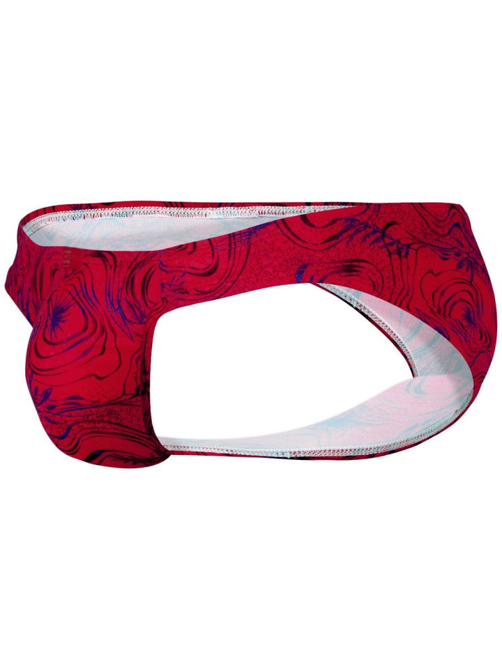 Clever Moda Helion Men's Bikini Brief in Red – men's briefs