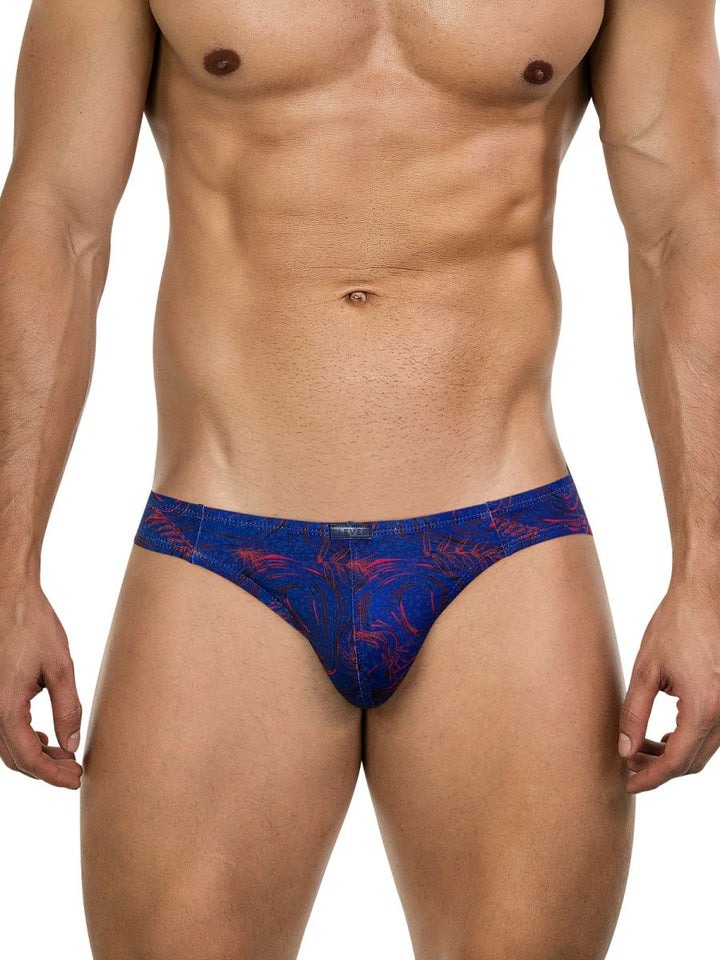 Clever Moda Helion Men's Bikini Brief in Blue – men's briefs