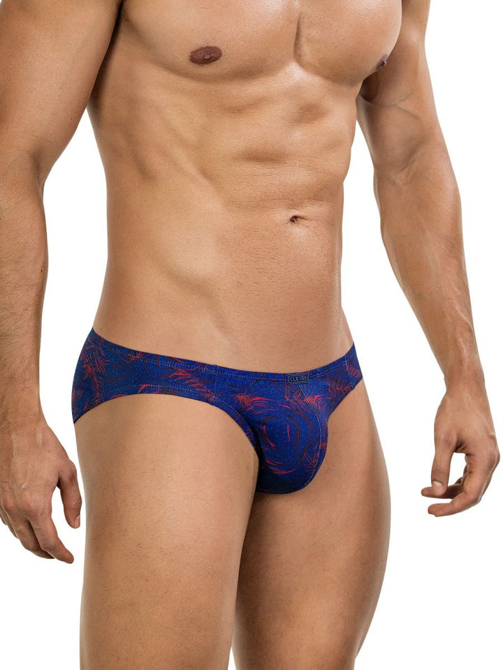 Clever Moda Helion Men's Bikini Brief in Blue – men's briefs