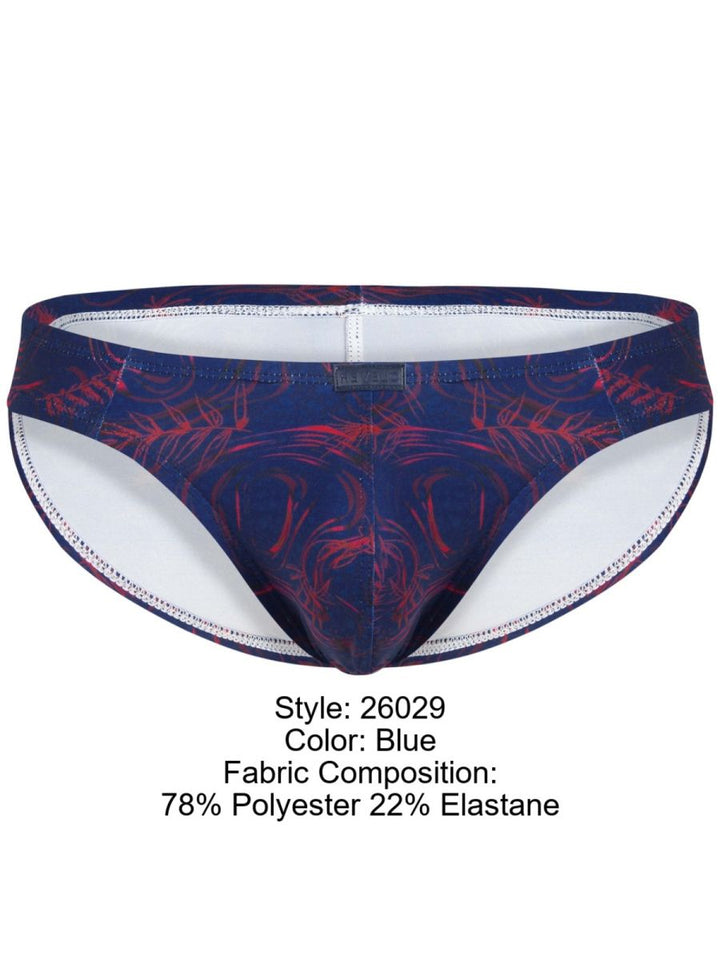 Clever Moda Helion Men's Bikini Brief in Blue – men's briefs