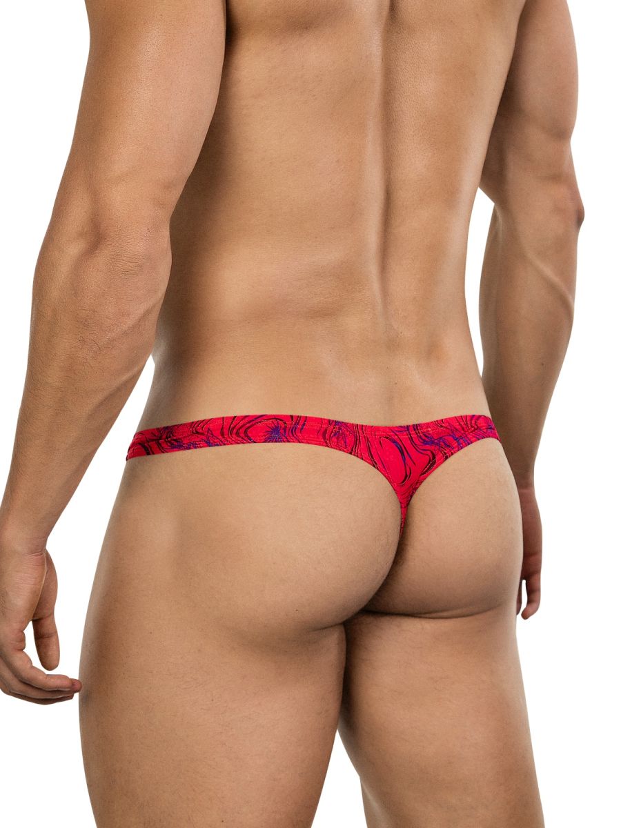 Clever Moda Helion Men's Thong in Red – men's thongs