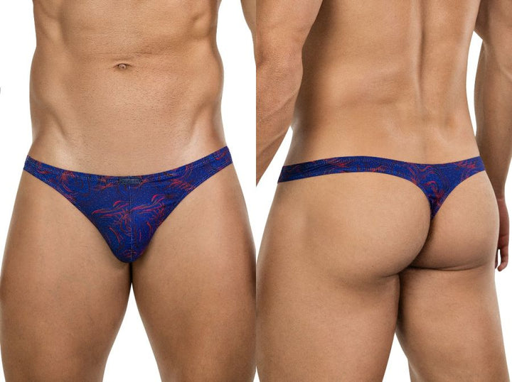 Clever Moda Helion Men's Thong in Blue – men's thongs