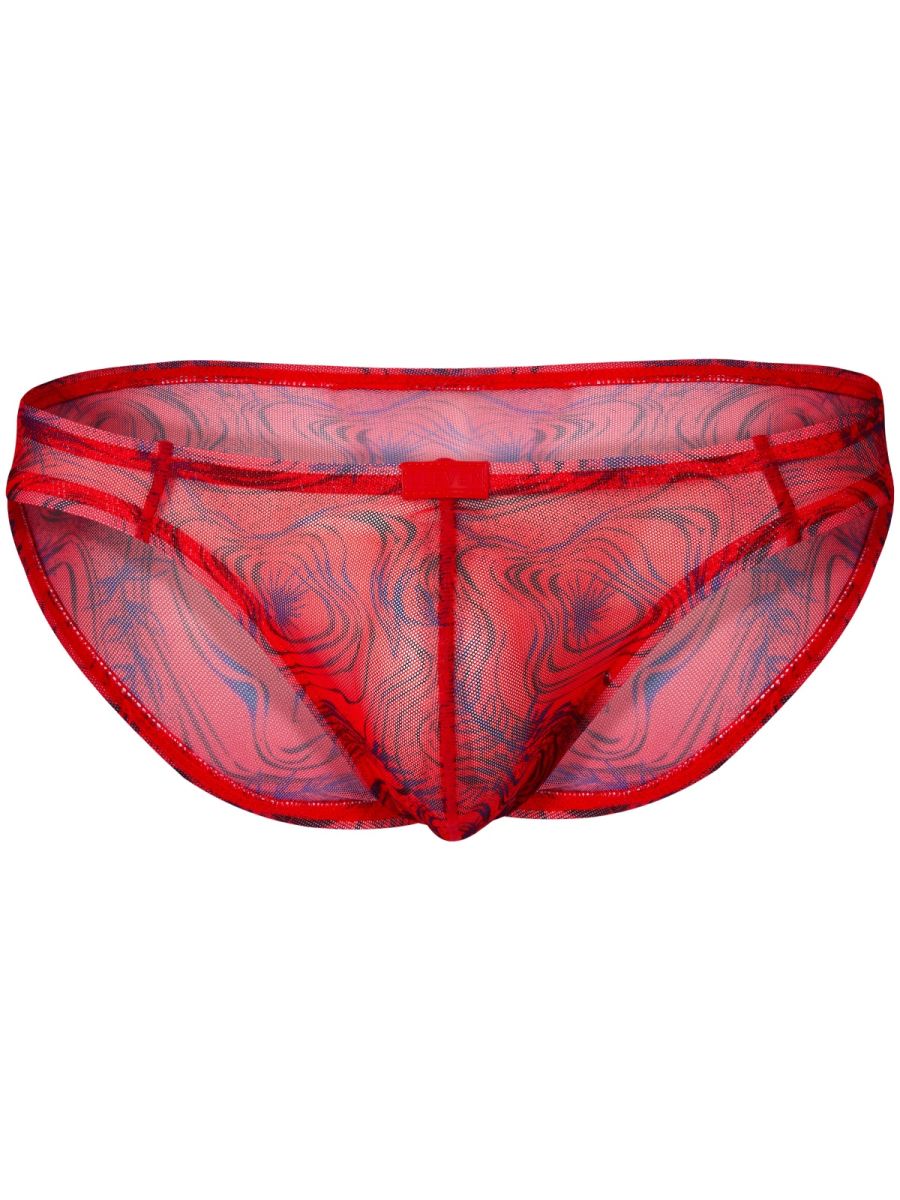 Clever Moda Calipso Men's Bikini Brief in Red – men's briefs