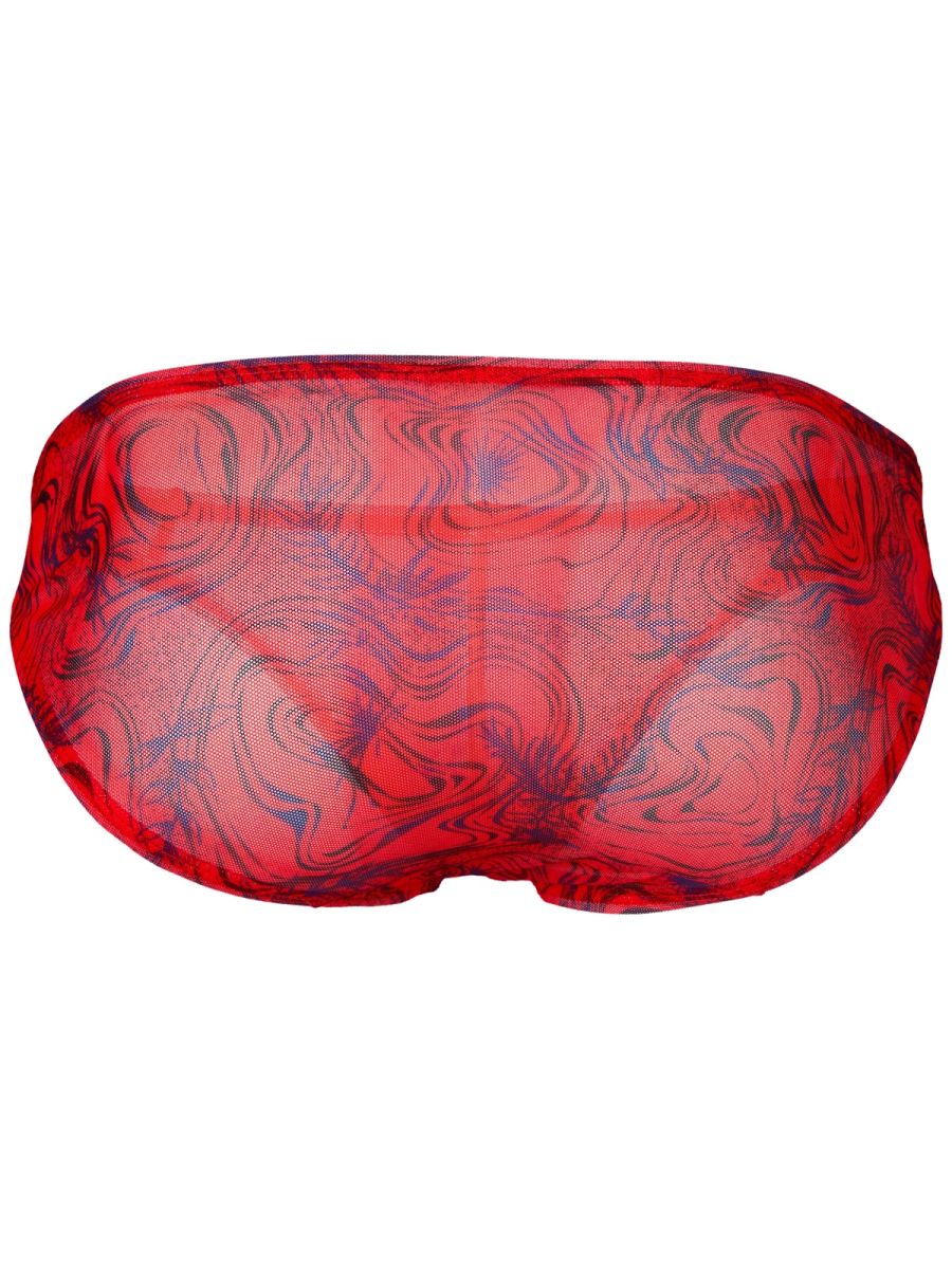 Clever Moda Calipso Men's Bikini Brief in Red – men's briefs