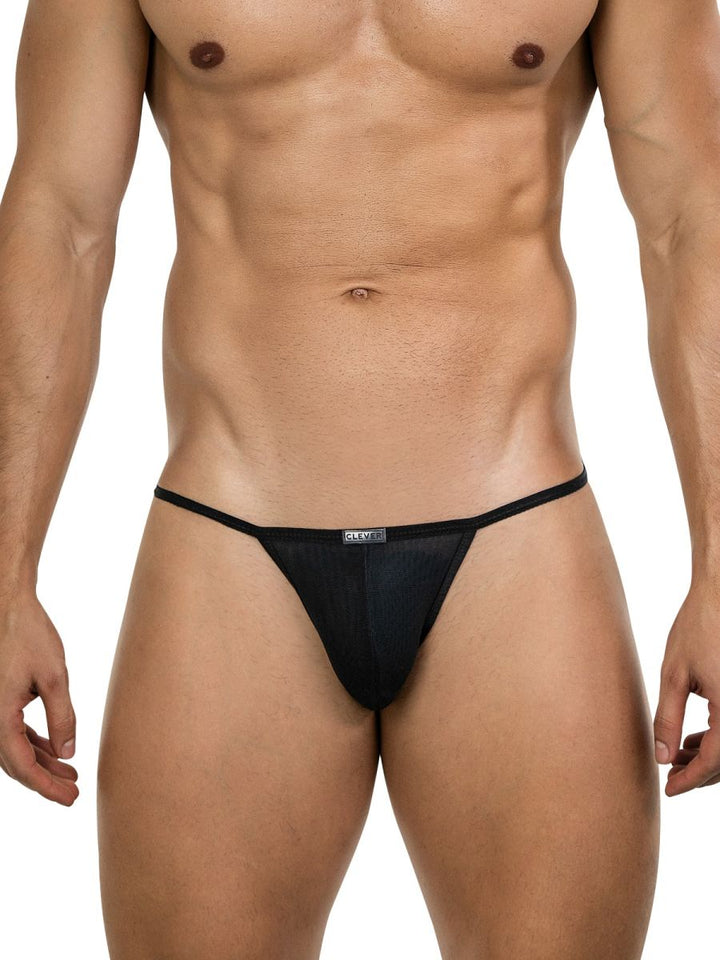 Clever Moda Eos Men's Bikini Brief in Black – men's briefs