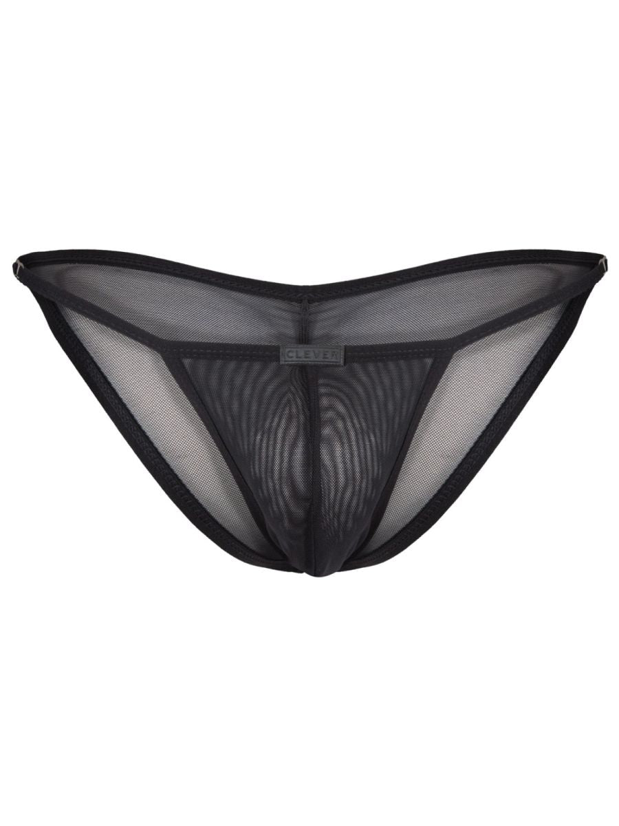 Clever Moda Eos Men's Bikini Brief in Black – men's briefs