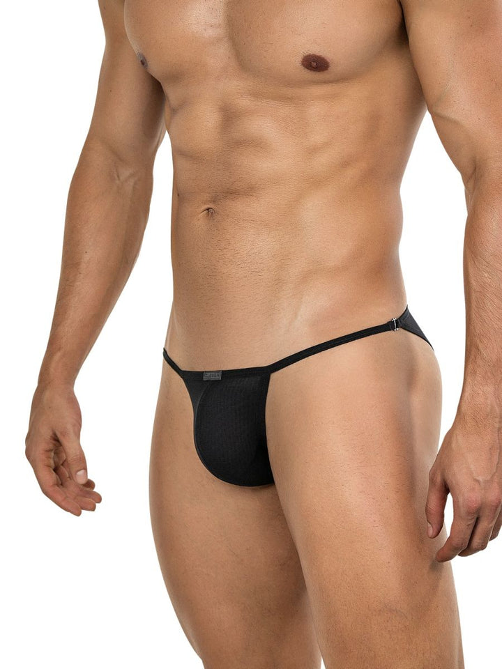 Clever Moda Eos Men's Bikini Brief in Black – men's briefs