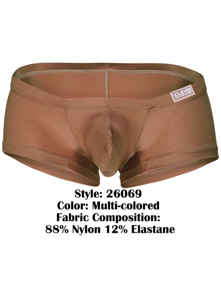 Clever Moda 3PK Australian Latin Men's Trunk Underwear in Multi Colored – men's trunks