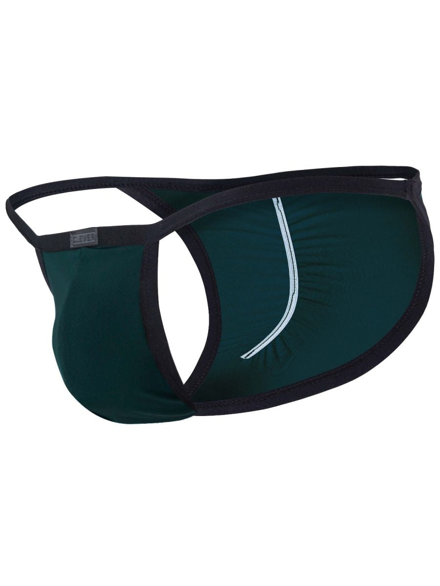 Clever Moda Boreas Men's Bikini Brief in Petrol Blue – men's briefs