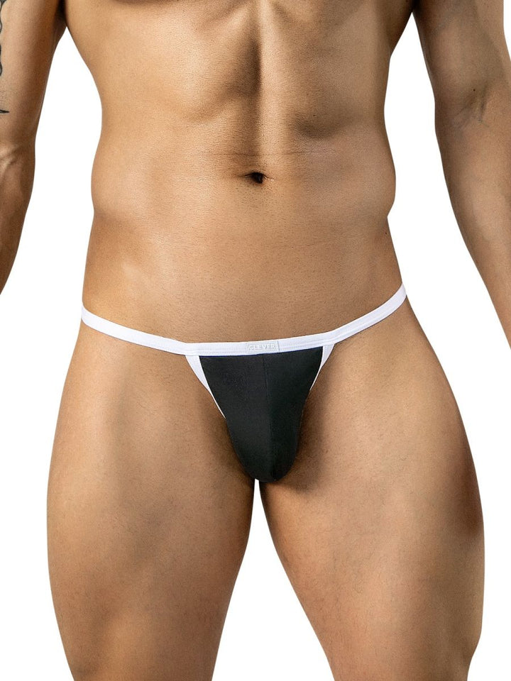 Clever Moda Boreas Men's Bikini Brief in Black – men's briefs