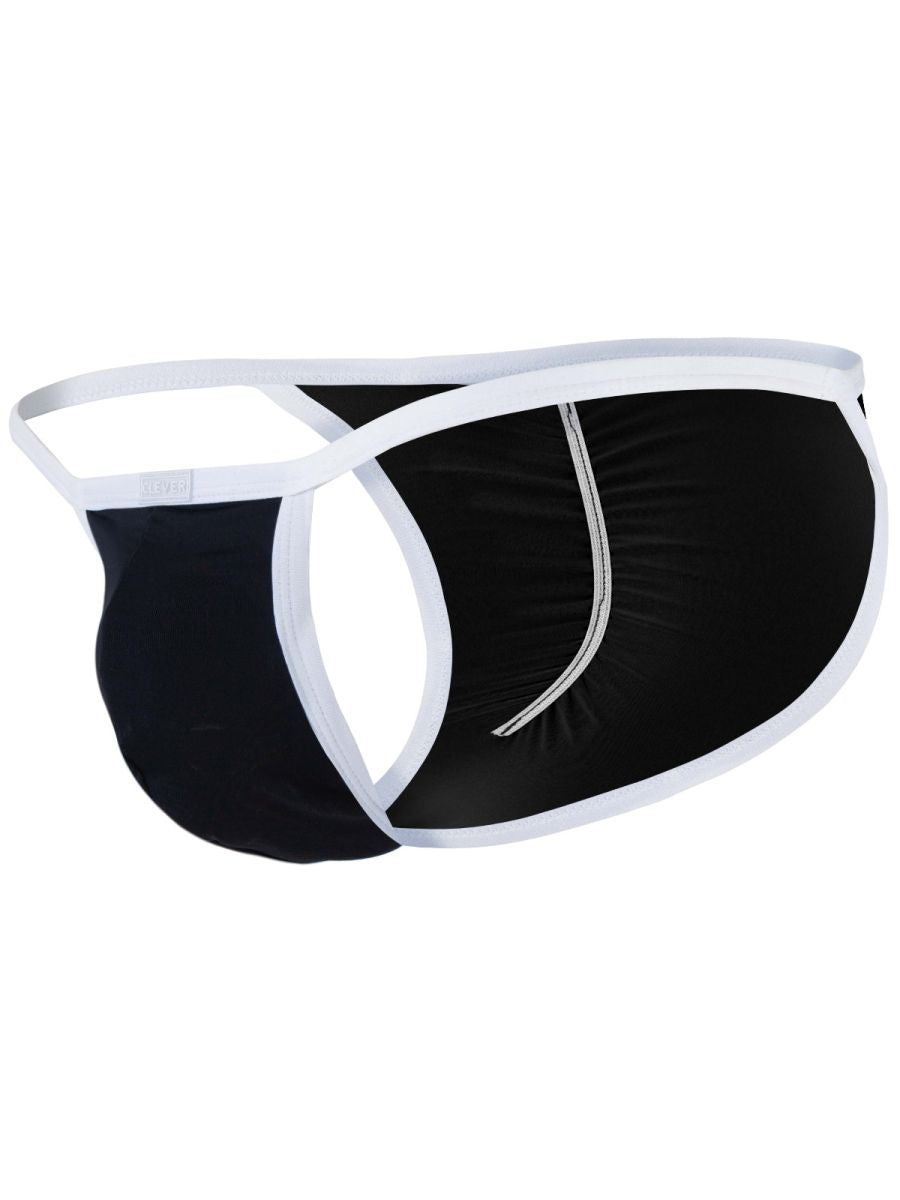 Clever Moda Boreas Men's Bikini Brief in Black – men's briefs