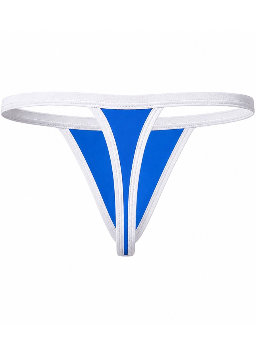 Clever Moda Boreas Minimalist Style Men's Thong in Turquoise – men's thongs