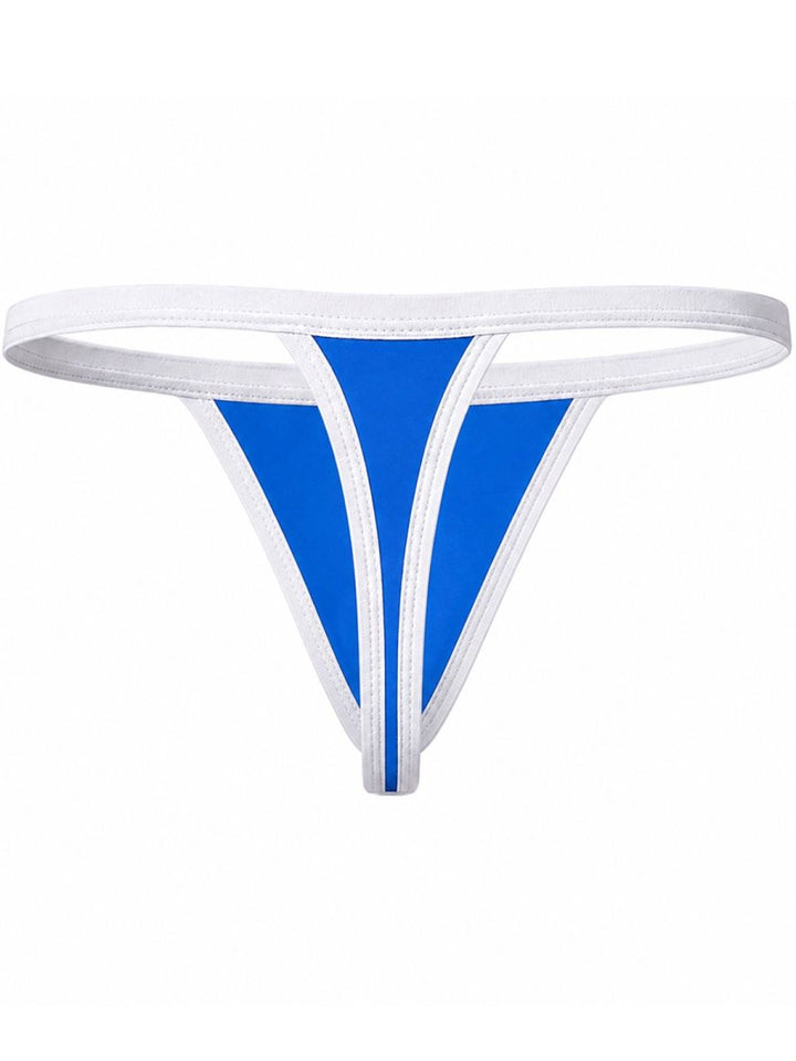 Clever Moda Boreas Minimalist Style Men's Thong in Turquoise – men's thongs