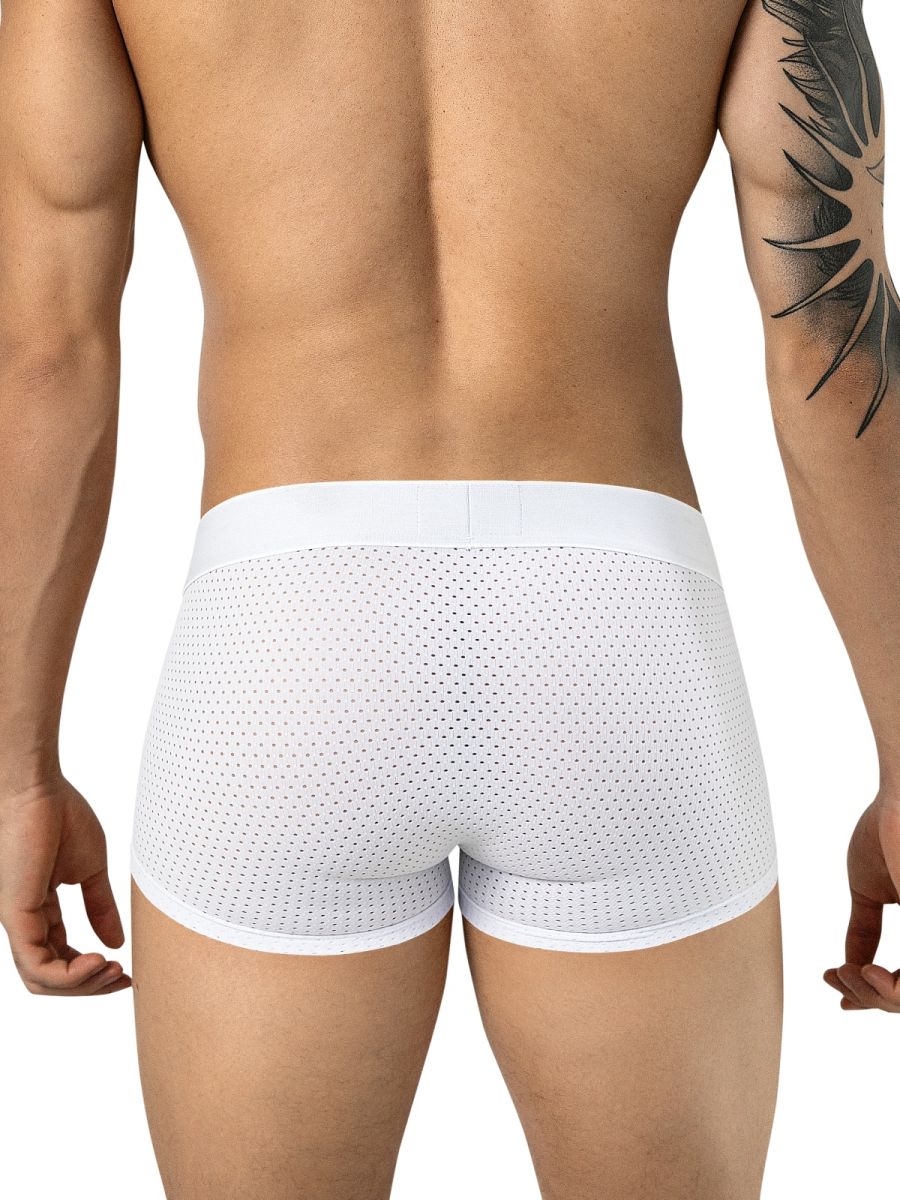 Clever Moda Ulises Men's Trunk Underwear in White – men's trunks