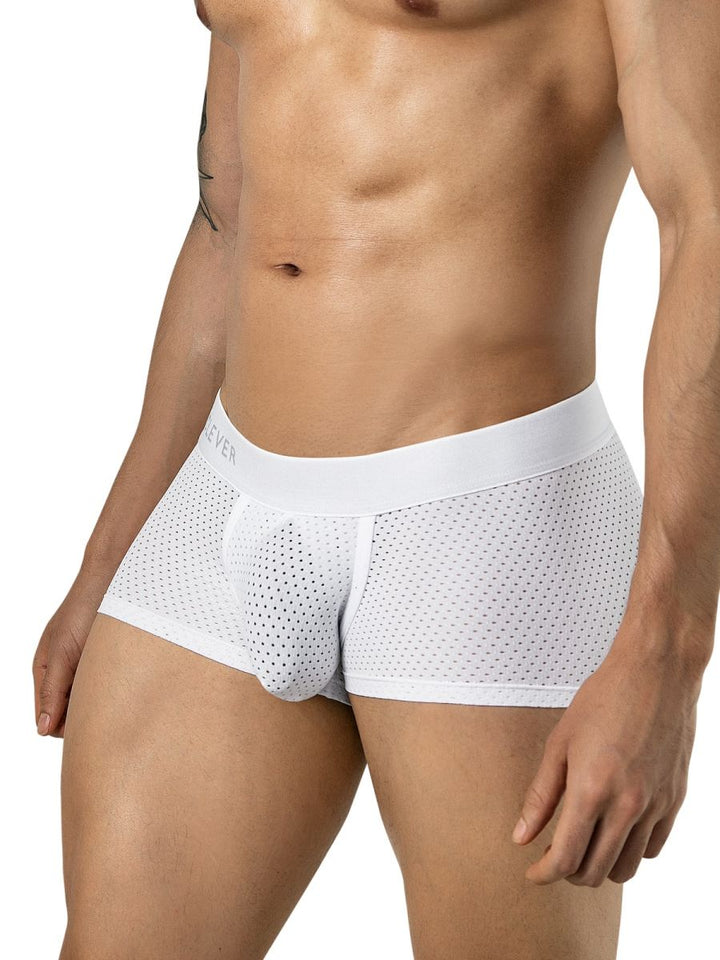 Clever Moda Ulises Men's Trunk Underwear in White – men's trunks