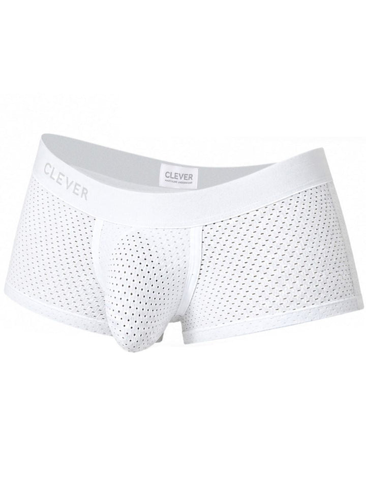 Clever Moda Ulises Men's Trunk Underwear in White – men's trunks