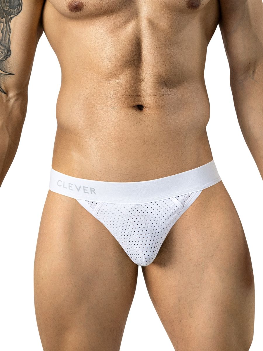 Clever Moda Ulises Men's Thong in White – men's thongs