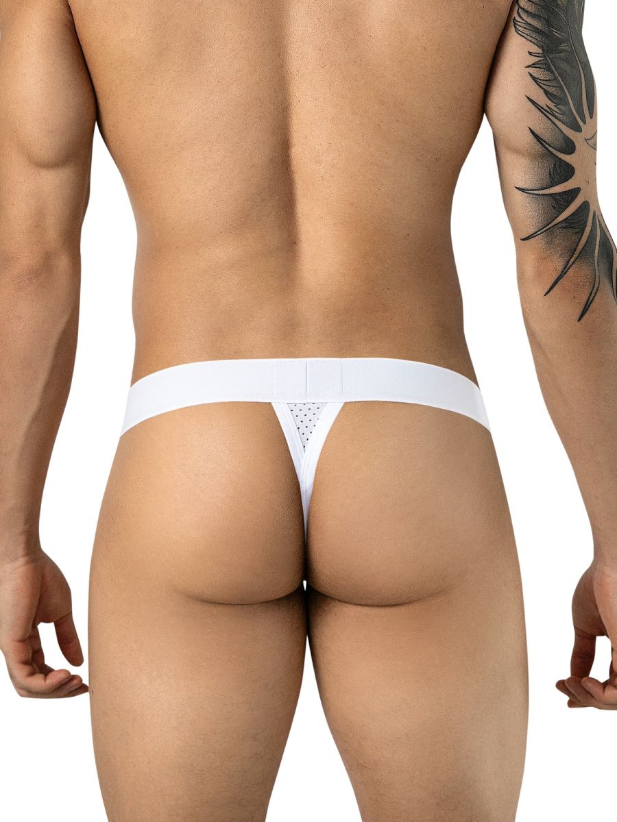 Clever Moda Ulises Men's Thong in White – men's thongs