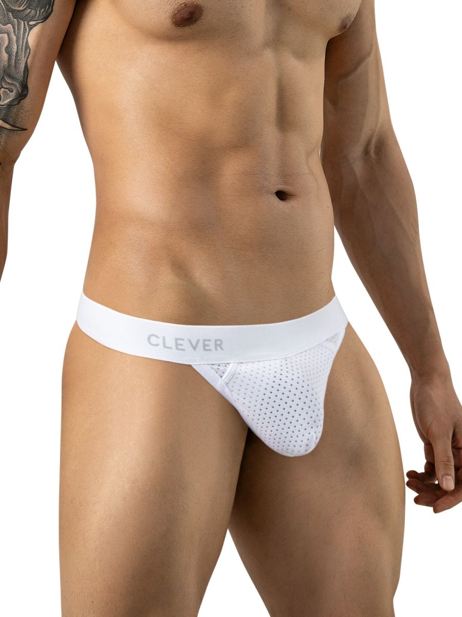 Clever Moda Ulises Men's Thong in White – men's thongs