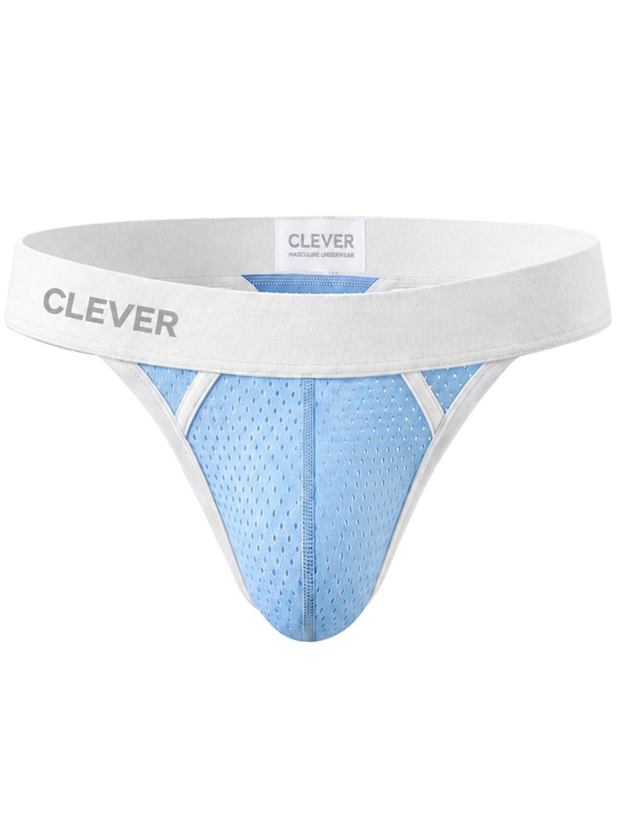 Clever Moda Ulises Ergonomic Men's Thong in Light Blue – men's thongs