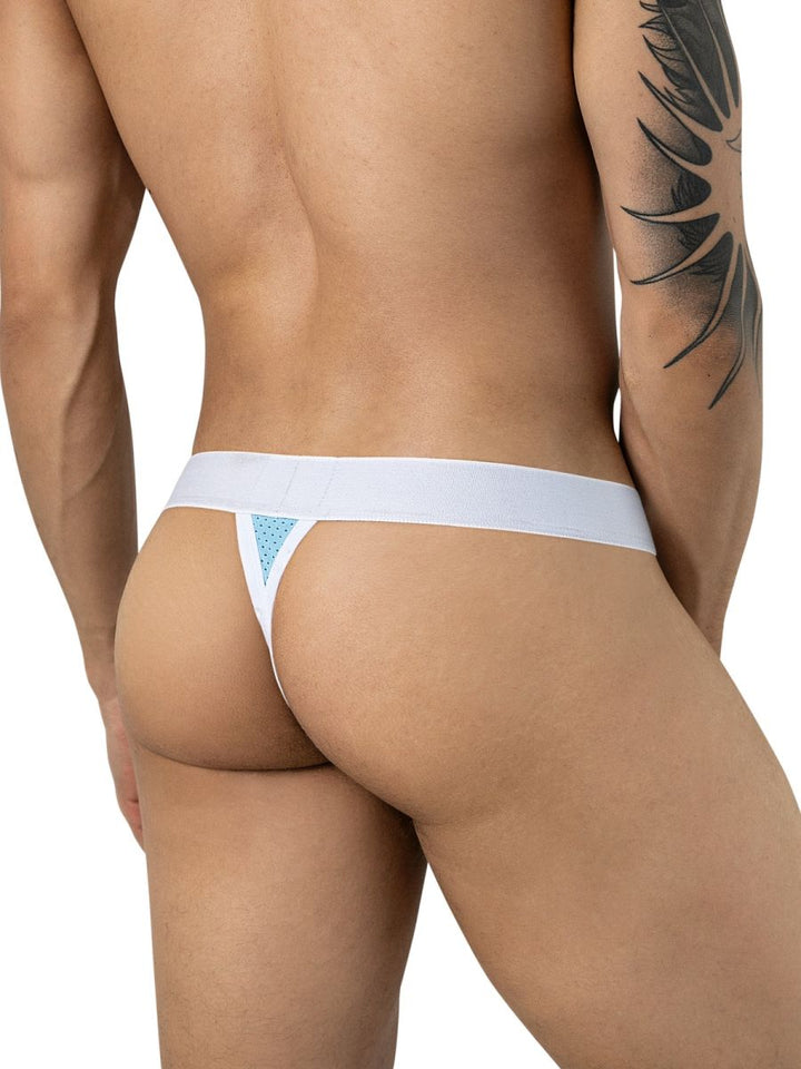 Clever Moda Ulises Ergonomic Men's Thong in Light Blue – men's thongs