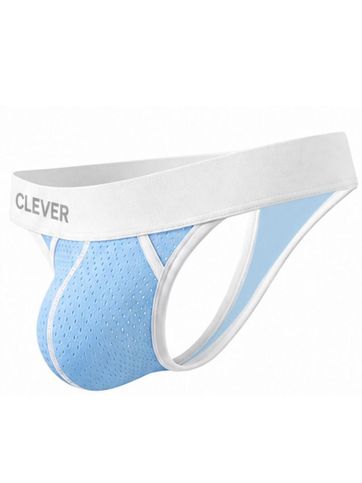 Clever Moda Ulises Ergonomic Men's Thong in Light Blue – men's thongs