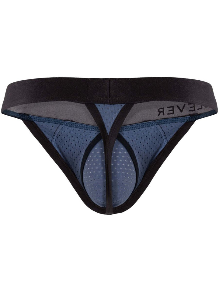 Clever Moda Ulises Sleek Men's Thong in Steel Blue – men's thongs