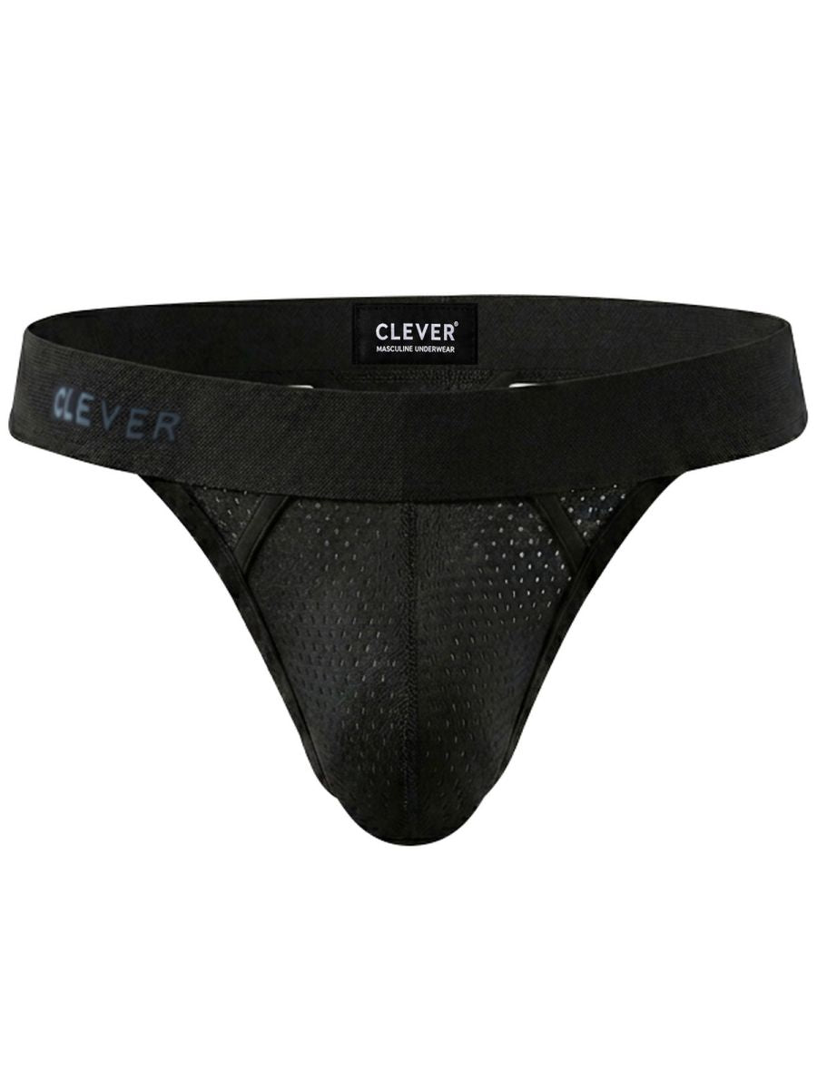 Clever Moda Ulises Stylish Ergonomic Fit Men's Thong in Black – men's thongs