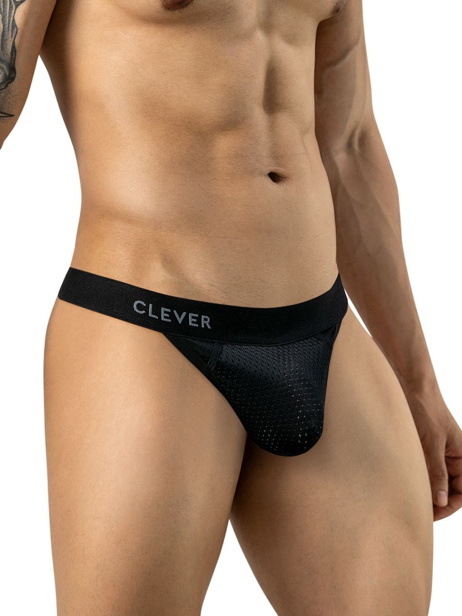 Clever Moda Ulises Stylish Ergonomic Fit Men's Thong in Black – men's thongs