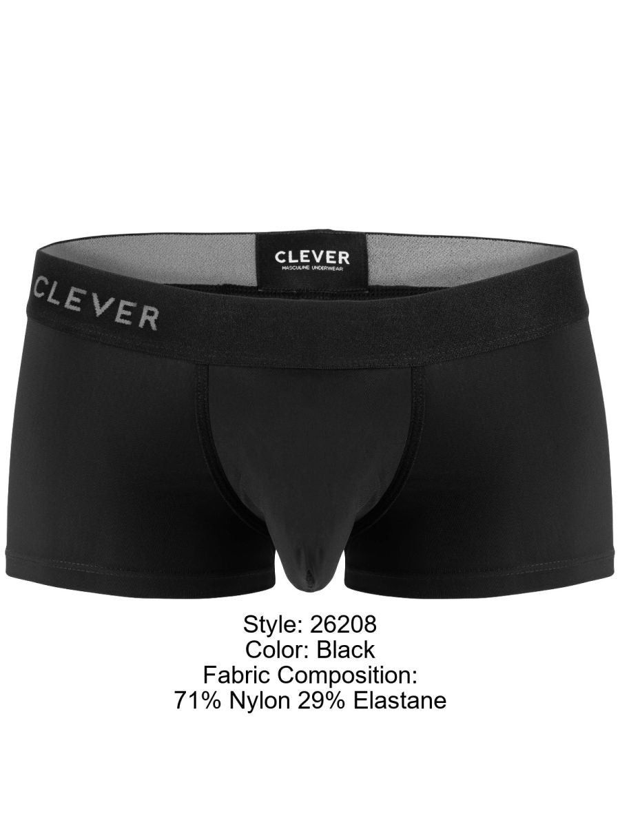 Clever Moda Mompox Men's Trunk Underwear in Black – men's trunks Handmade in Colombia