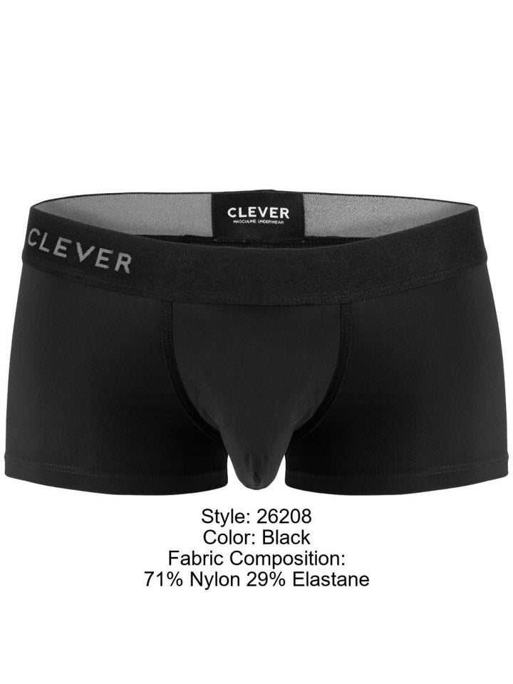 Clever Moda Mompox Men's Trunk Underwear in Black – men's trunks Handmade in Colombia