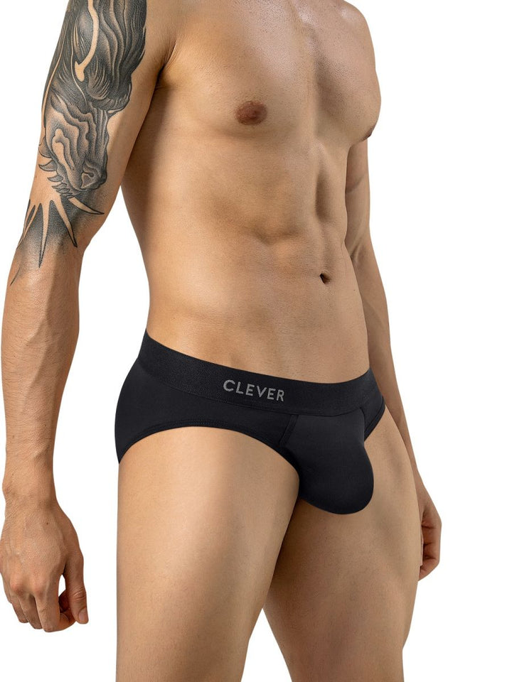 Clever Moda Salento Men's Bikini Brief in Black – men's briefs Handmade in Colombia