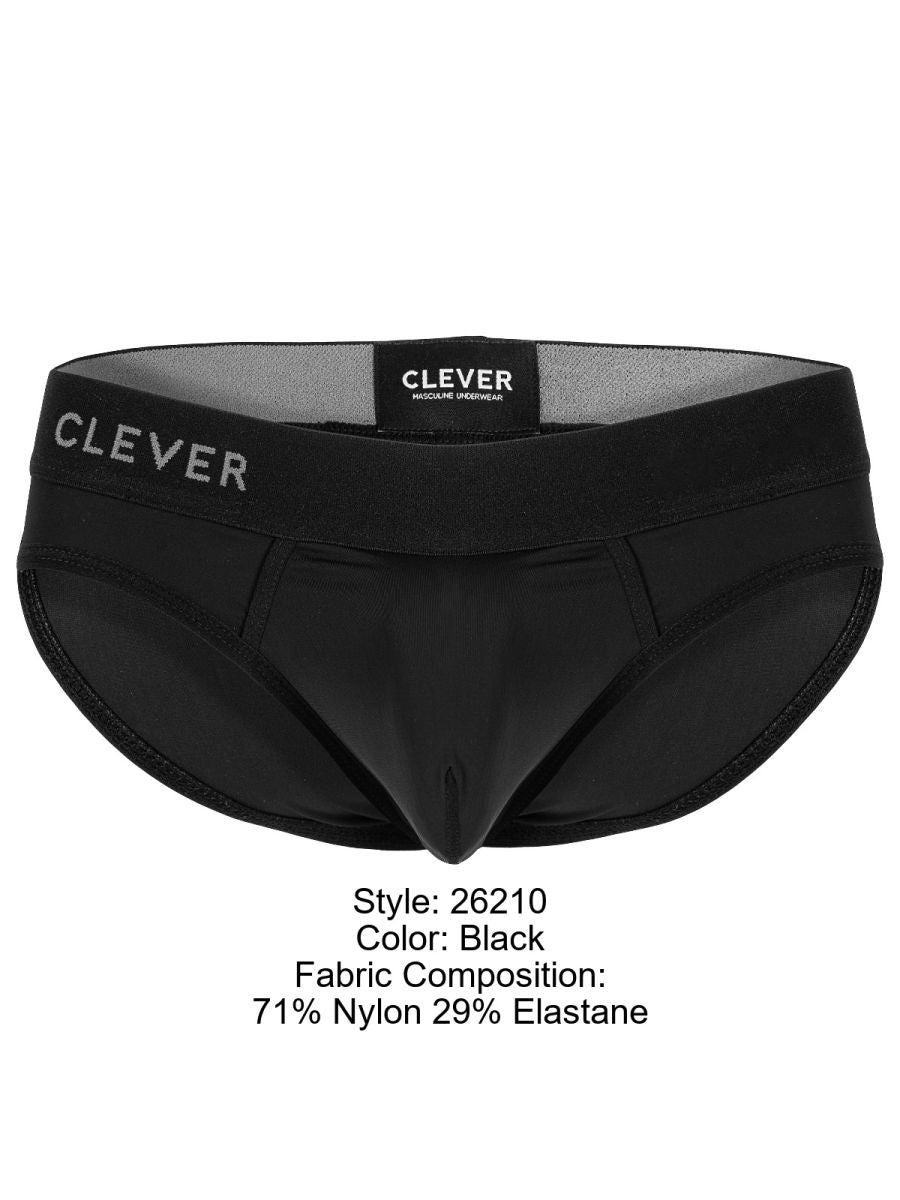 Clever Moda Salento Men's Bikini Brief in Black – men's briefs Handmade in Colombia