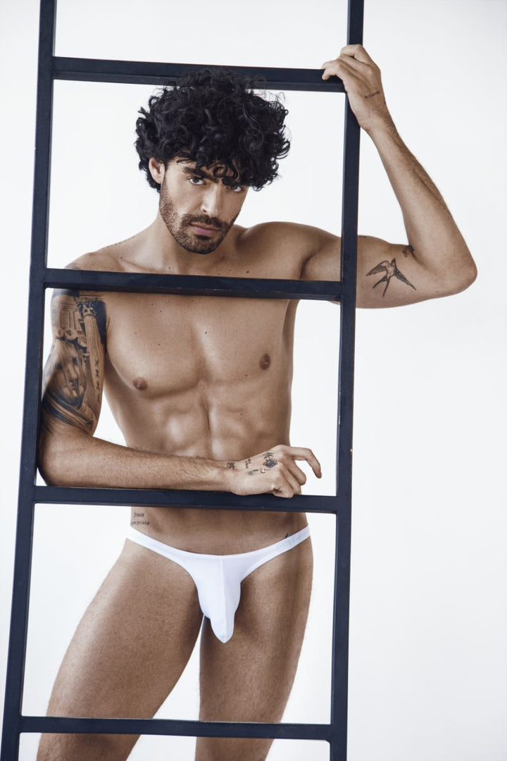 Clever Moda Cocuy Men's Bikini Brief in White – men's briefs Handmade in Colombia