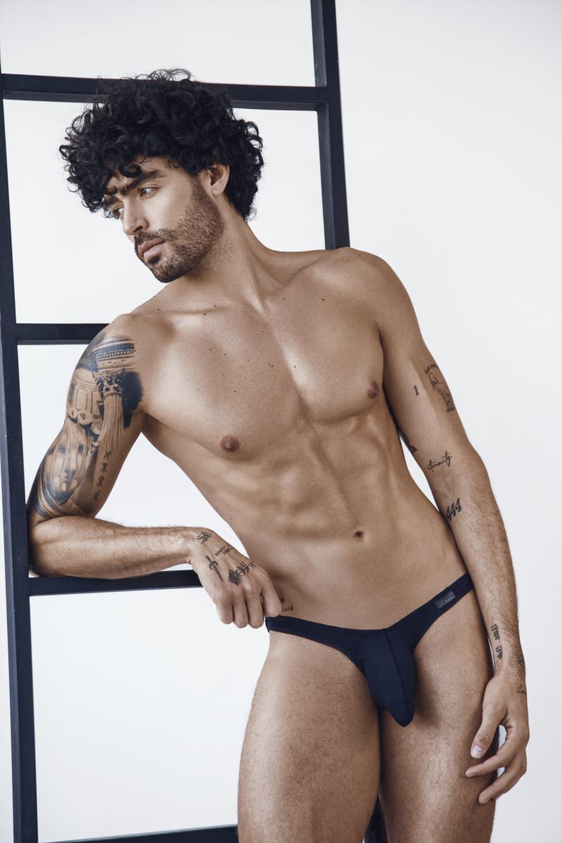 Clever Moda Cocuy Men's Bikini Brief in Black – men's briefs Handmade in Colombia