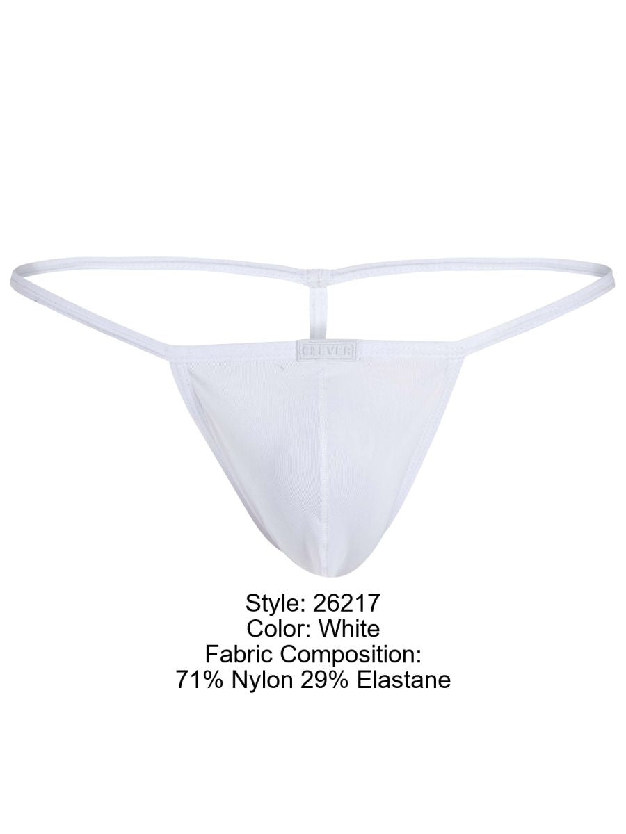 Clever Moda Filandia Men's Thong in White – men's thongs Handmade in Colombia