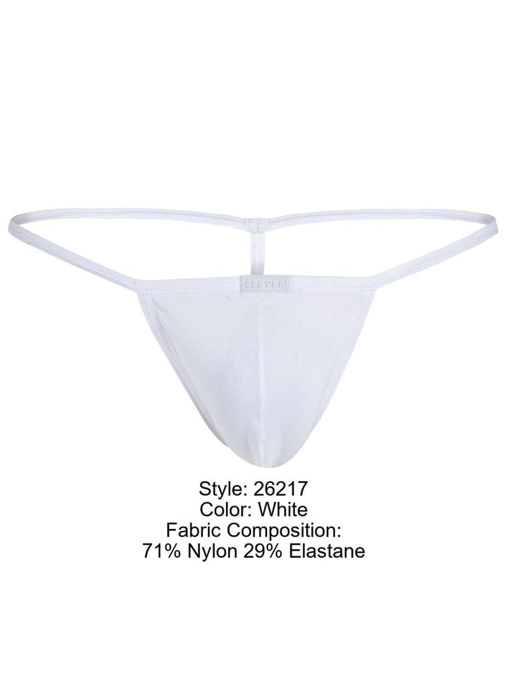 Clever Moda Filandia Men's Thong in White – men's thongs Handmade in Colombia