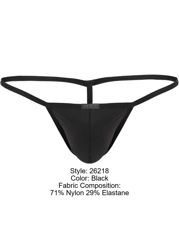 Clever Moda Filandia Men's Thong in Black – men's thongs Handmade in Colombia