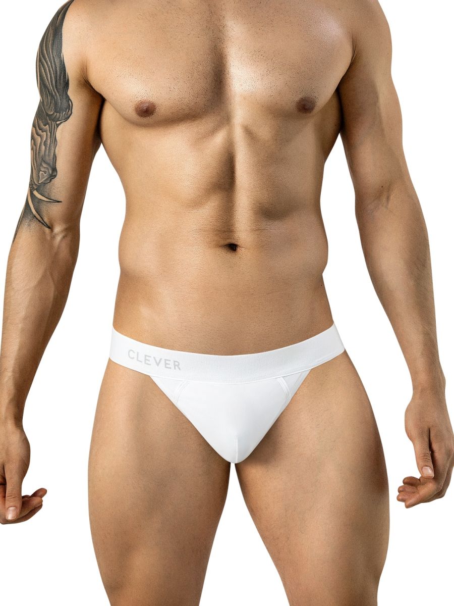 Clever Moda Marsella Men's Thong in White – men's thongs Handmade in Colombia
