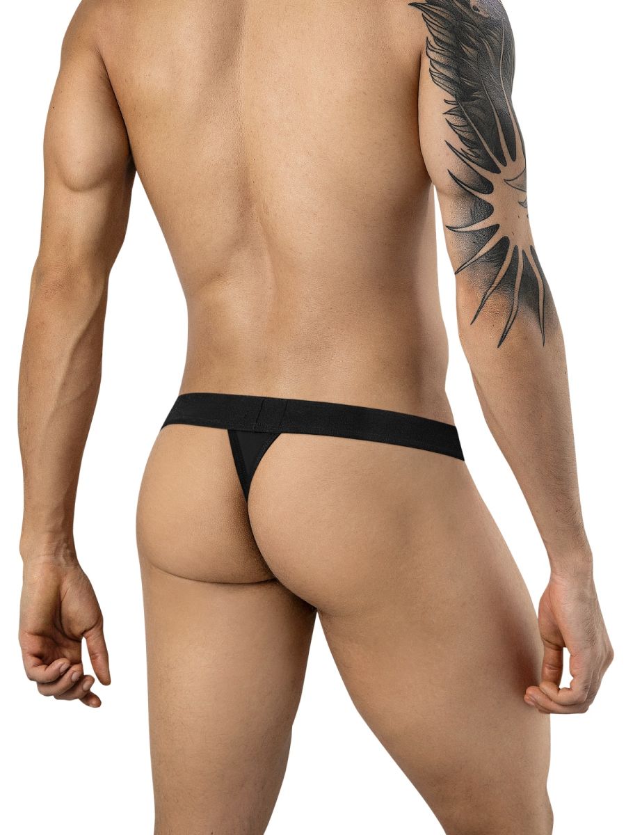 Clever Moda Marsella Men's Thong in Black – men's thongs Handmade in Colombia