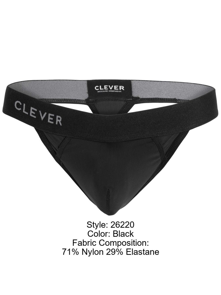 Clever Moda Marsella Men's Thong in Black – men's thongs Handmade in Colombia