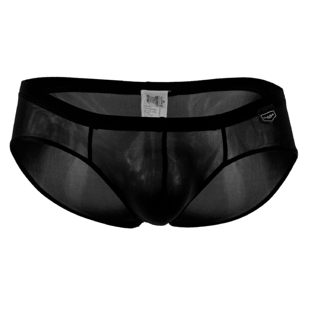 Clever Moda 519940 2PK Australian Briefs in Black/White – men's briefs