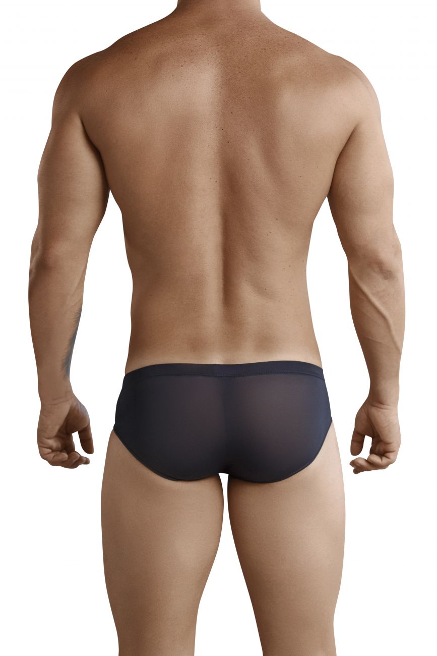 Clever Moda 519940 2PK Australian Briefs in Black/White – men's briefs