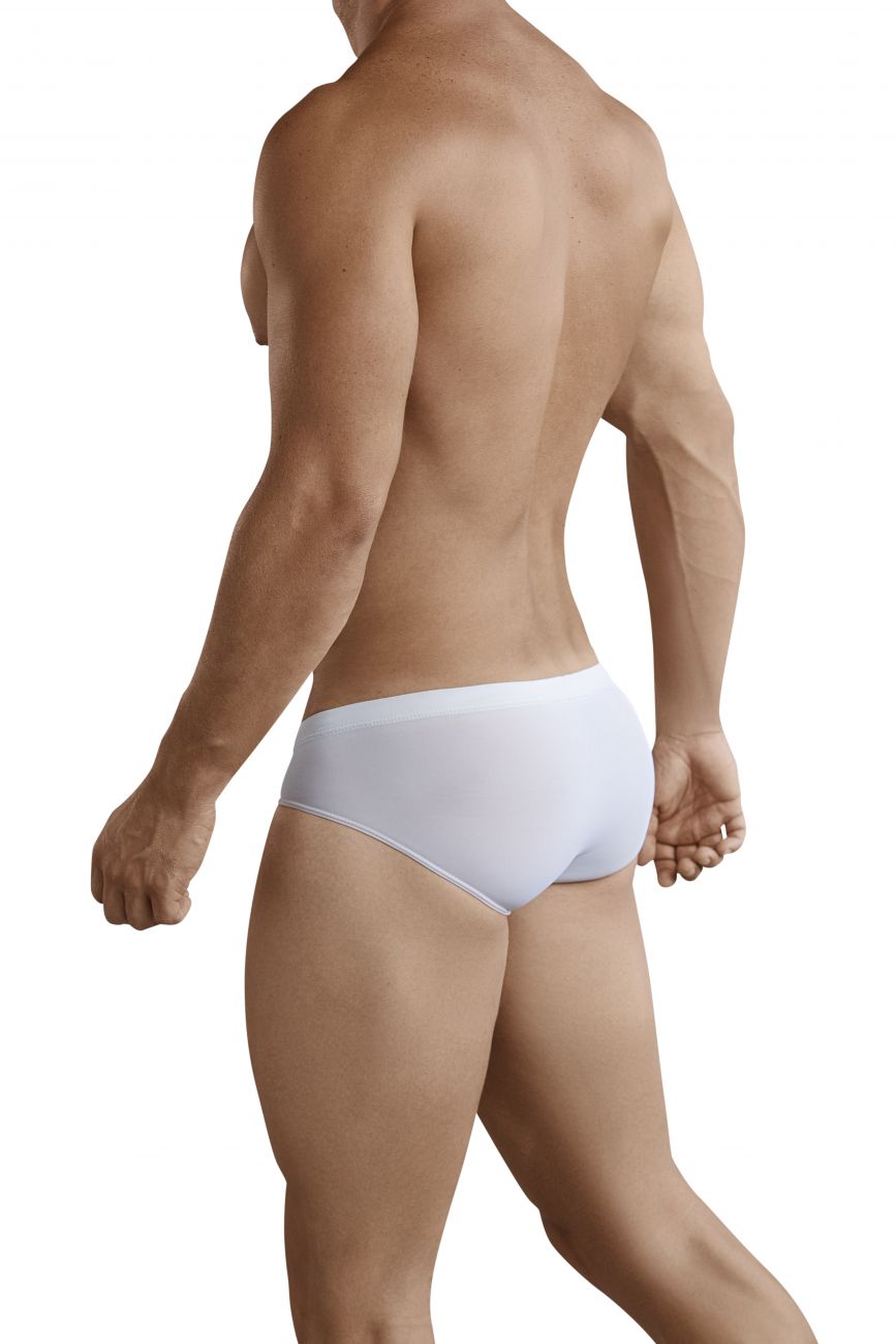 Clever Moda 519940 2PK Australian Briefs in Black/White – men's briefs