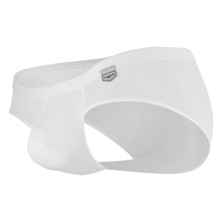 Clever Moda 519940 2PK Australian Briefs in Black/White – men's briefs
