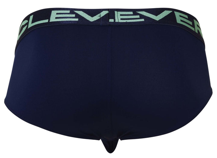 Clever Moda 519968 3PK Australian Latin Briefs in Beige/Blue/Green – men's briefs