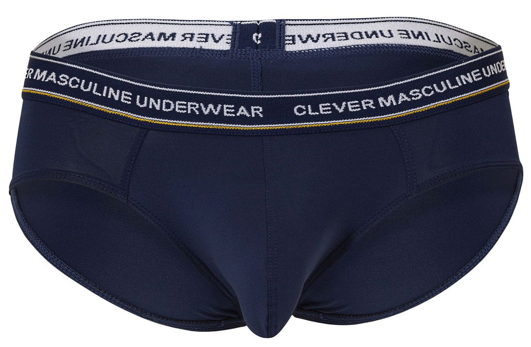 Clever Moda 519969 3PK Australian Latin Briefs in Blue/Petrol/Green – men's briefs