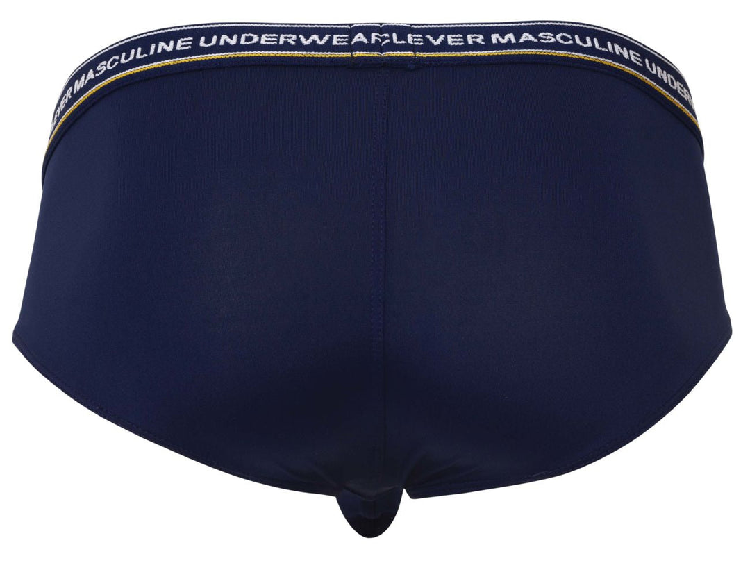 Clever Moda 519969 3PK Australian Latin Briefs in Blue/Petrol/Green – men's briefs