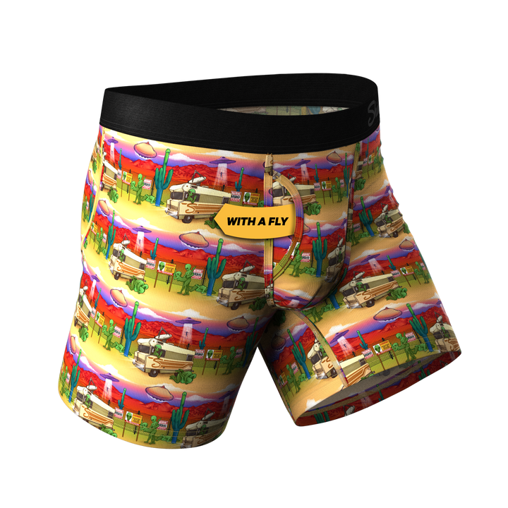 Shinesty "The Close Encounter" Alien Ball Hammock® Pouch Underwear With Fly