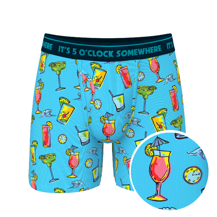 Shinesty Cocktail Hour x Margaritaville Ball Hammock Pouch Underwear With Fly